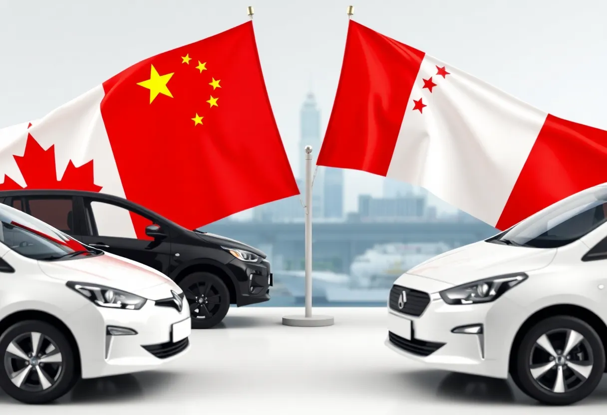 Symbolic illustration of Canada China trade relations