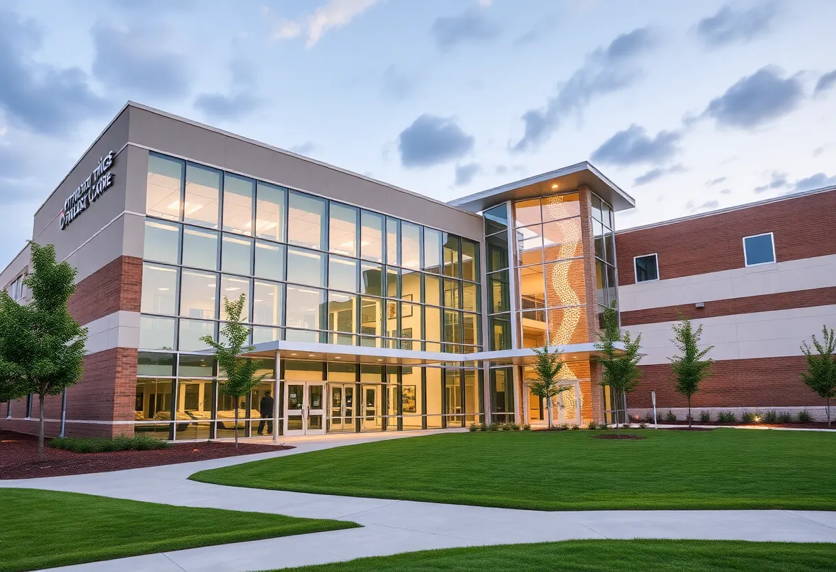 Healthcare facility illustrating growth and innovation in orthopedics.