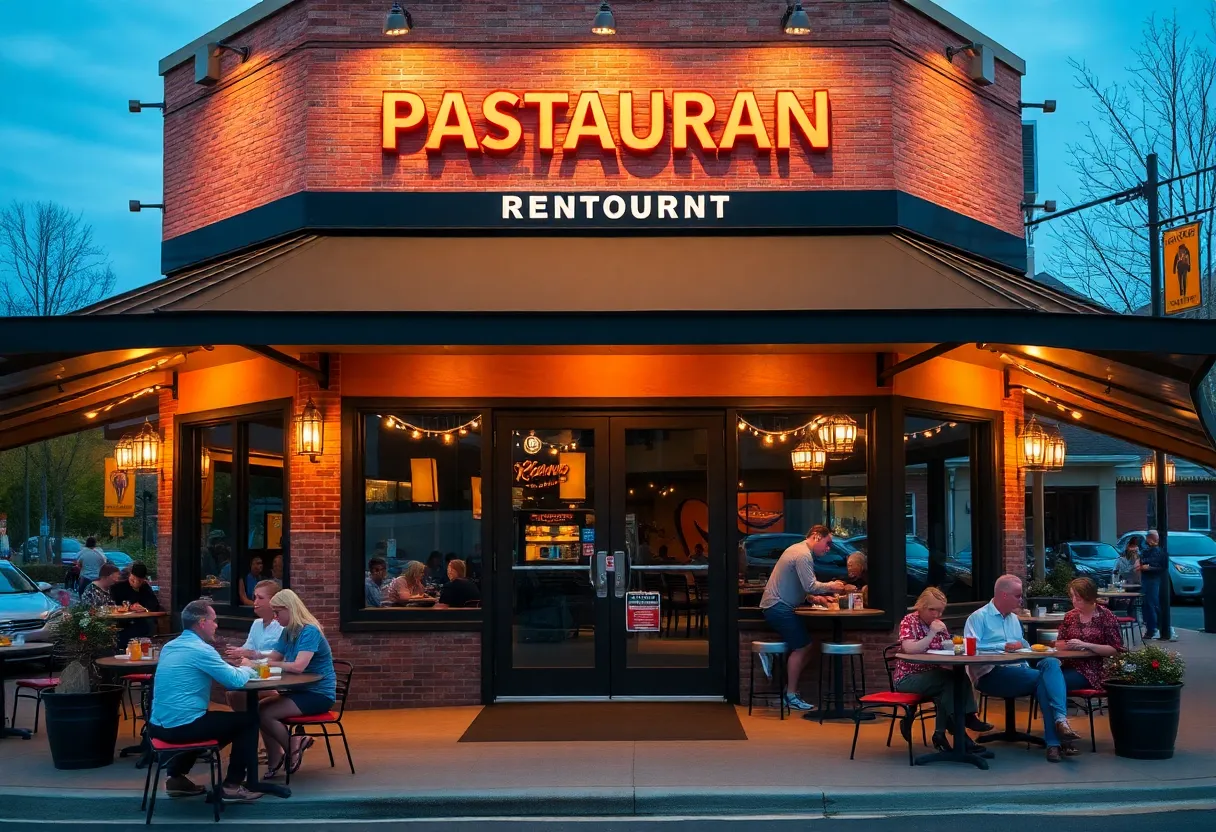 Exterior view of Epic Eeats restaurant in Northern Kentucky