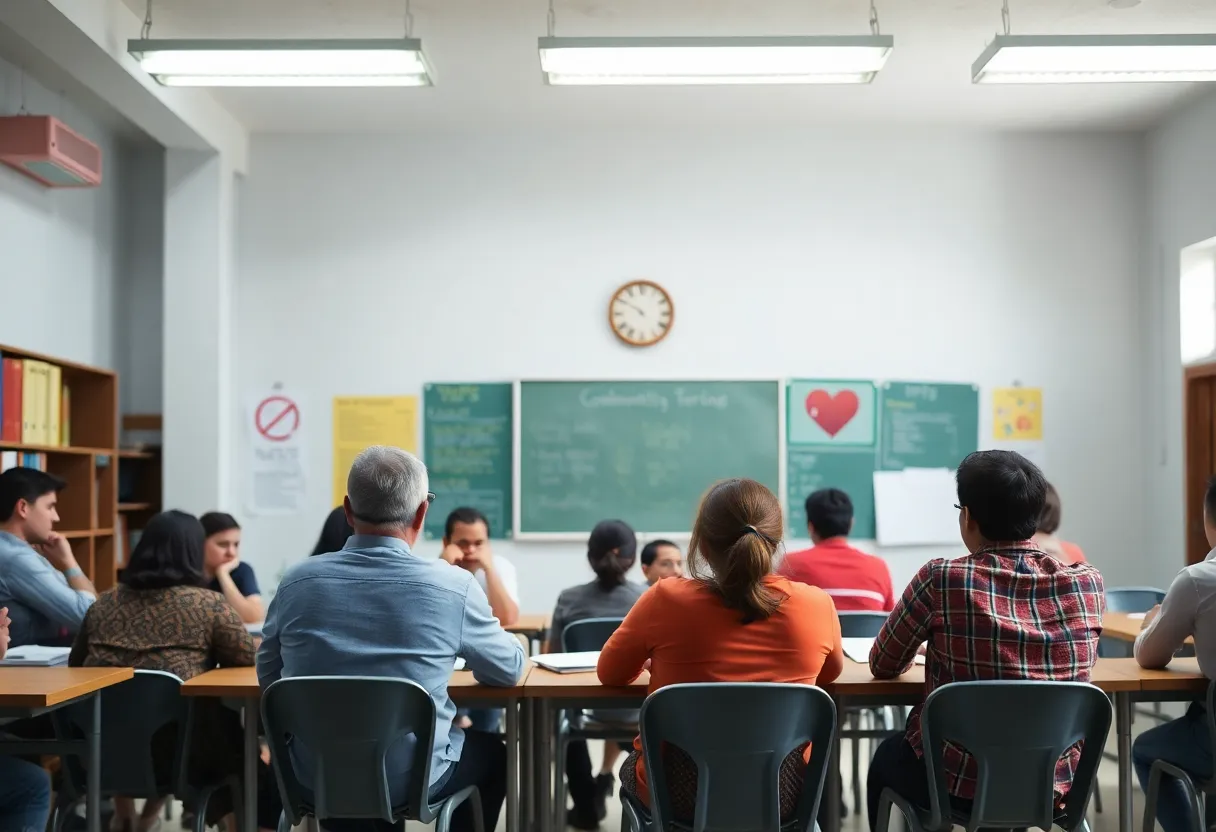 Participants in the Fresh Start Initiative engaged in vocational training.