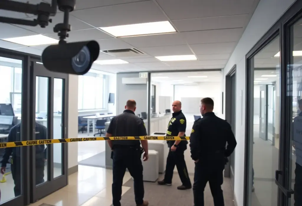 Police investigating a break-in at KEDC building in Lexington