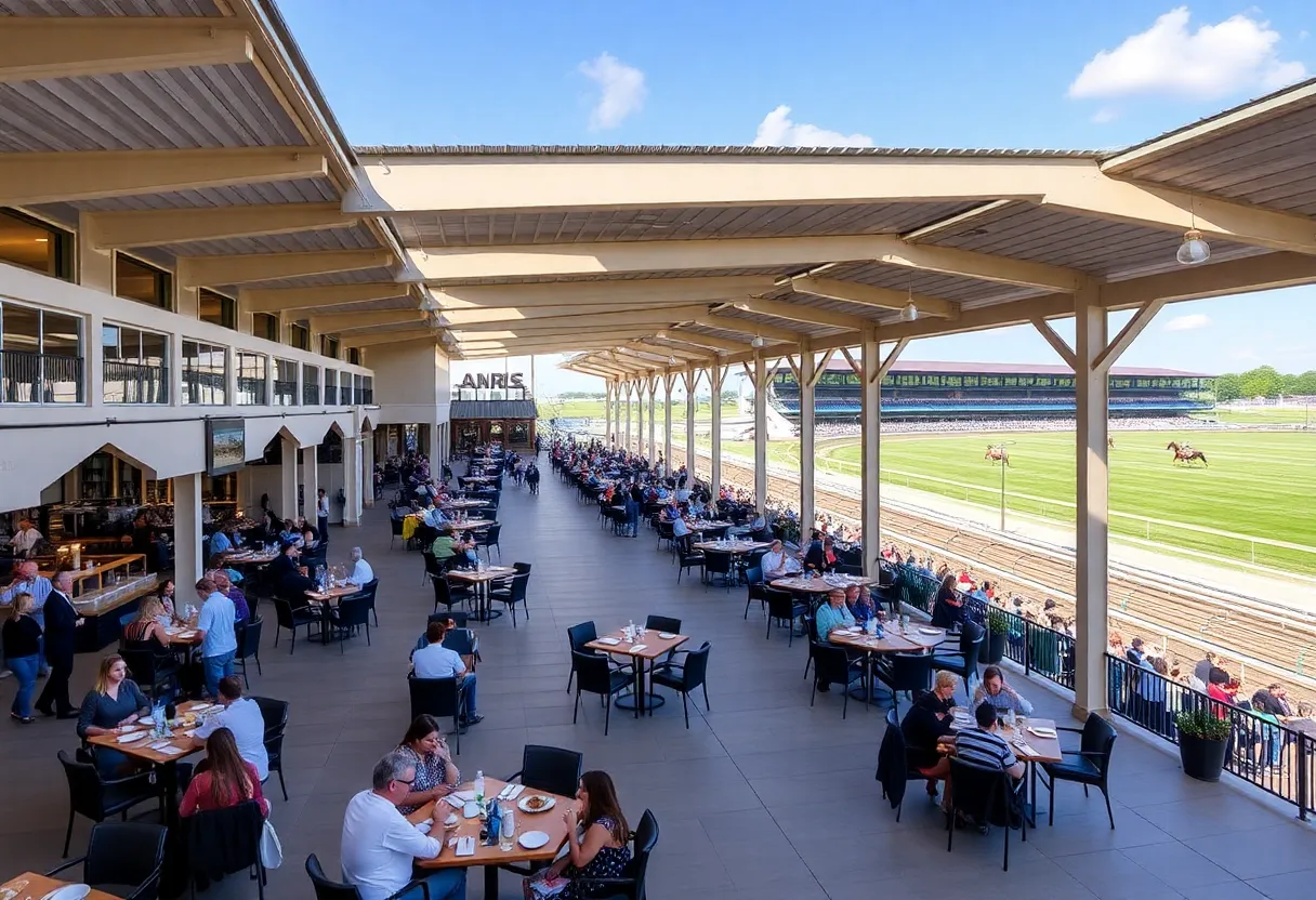 New hospitality venues at Keeneland's Paddock Building