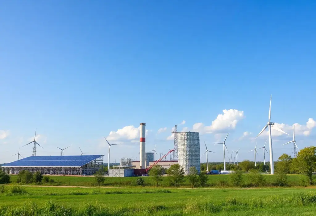 Lexington, Kentucky energy infrastructure showcasing innovation in energy production.