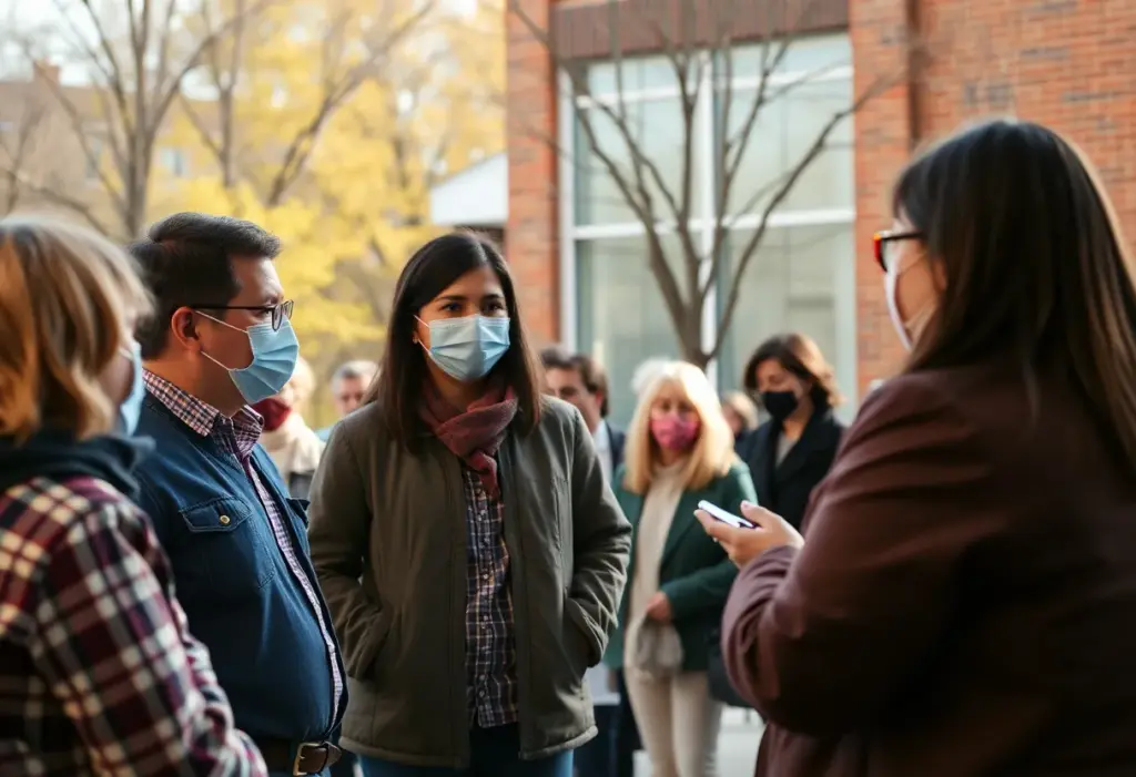 Community health meeting in Lexington addressing measles exposure