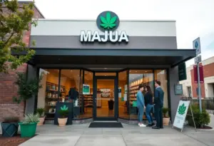 Exterior view of Kentucky Alternative Care medical marijuana dispensary