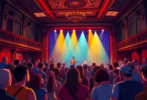 Audience enjoying a concert at Astra Theatre