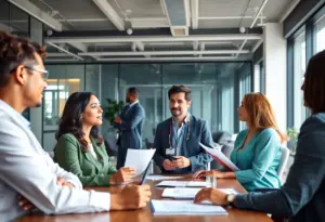 Meeting of the PepperPointe Partnerships leadership team