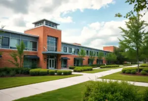 Exterior view of Scott County Detention Center