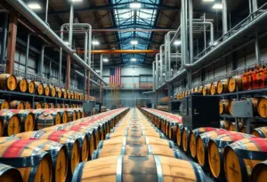 Bourbon blending and bottling facility of Barrell Craft Spirits