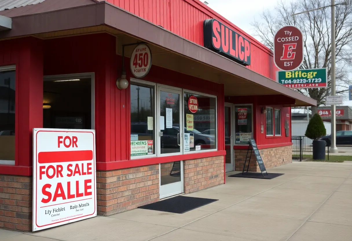 Closed Frisch's Big Boy restaurant in Kentucky