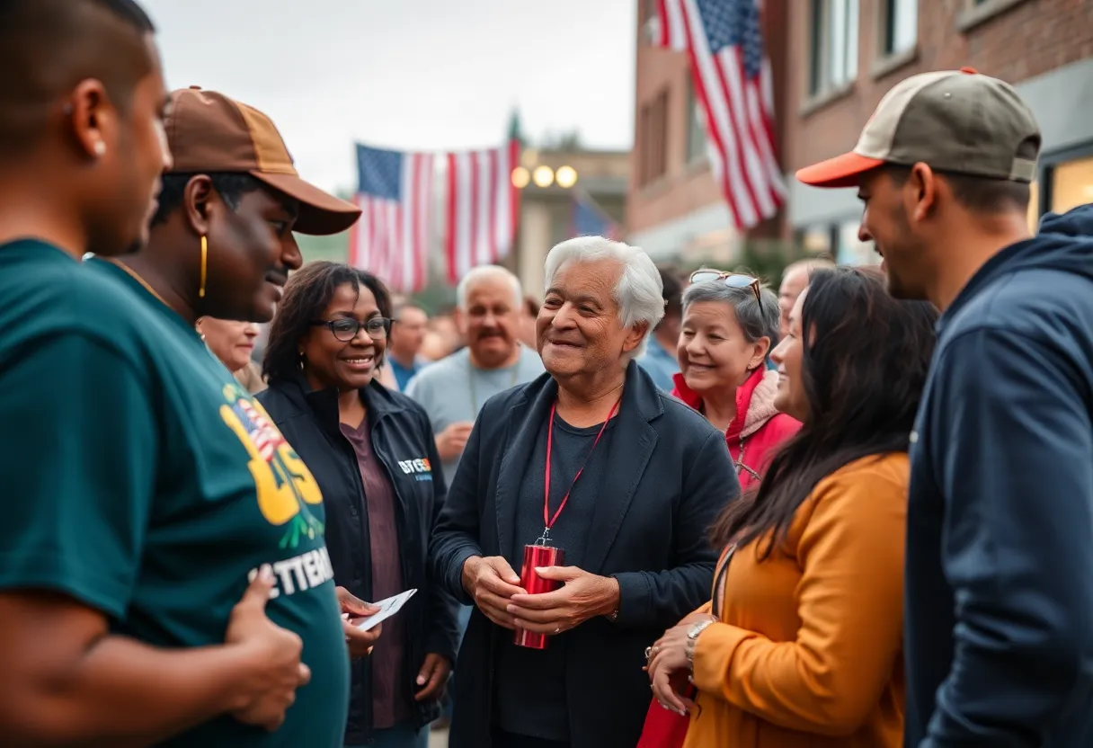 Diverse community activities in Lexington, Kentucky supporting veterans.